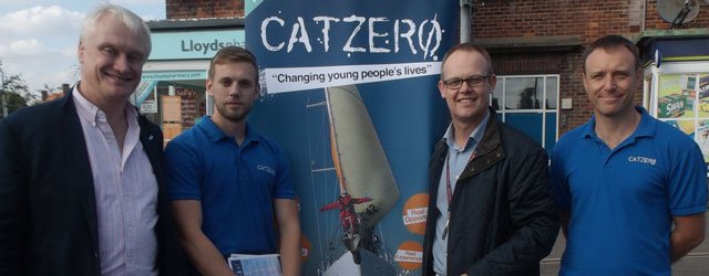 MP Takes To The Street To Recruit Young People To Innovative Youth Training Course