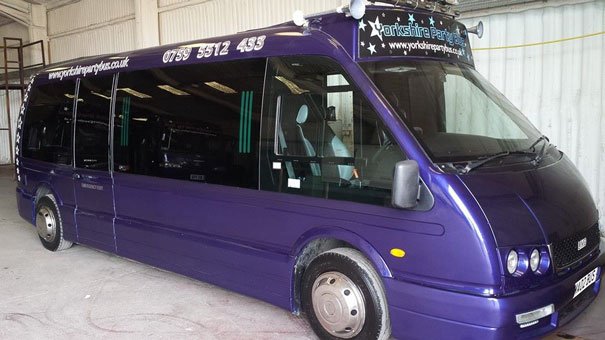 Yorkshire Party Bus Appeal For Help To Locate Stolen Vehical