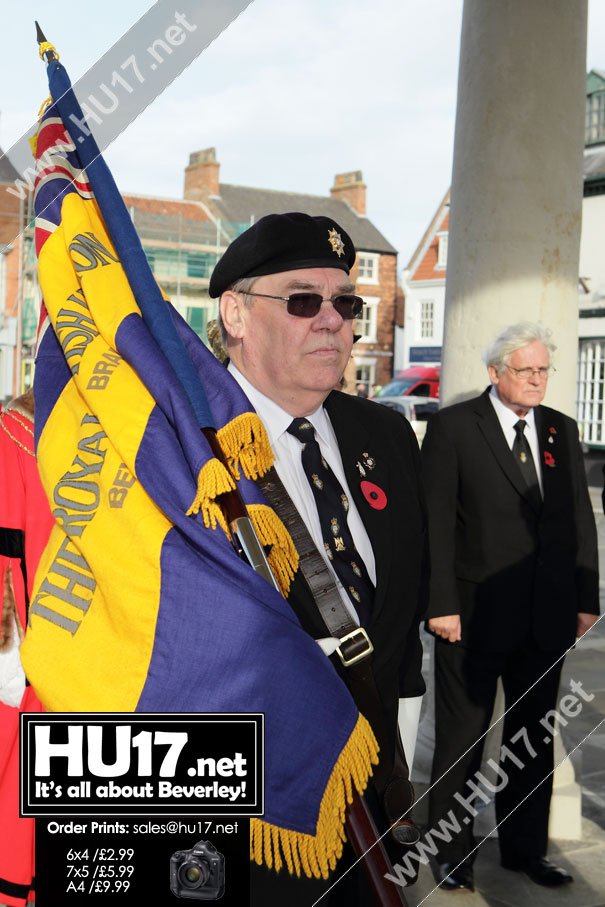 Armistice Day in Beverley:  Young and Old Pause to Remember