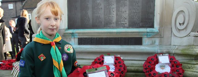 Local Cub Scout Remembers Great Great Grandad