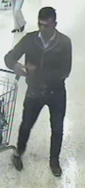 CCTV Images Released Following Attempted Shop Theft From Tesco