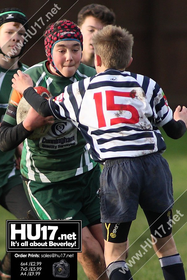 MATCH PHOTOS : Beverley RUFC U13s Vs Pocklington