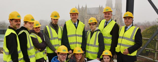 New Campus Marks Construction Milestone