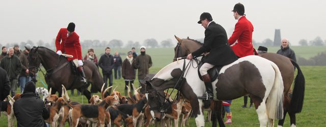 Hundreds Gather For Boxing Day Hunt On Beverley Westwood