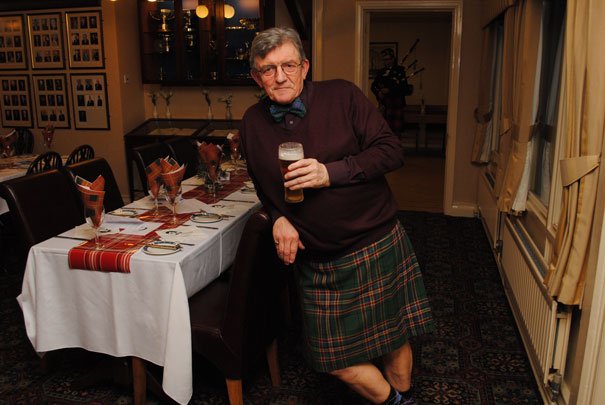 Kilts, Haggis And Bagpipes At Yorkshires Oldest Golf Club