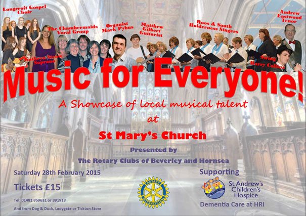 Music For Everyone : Showcasing Local Musical Talent