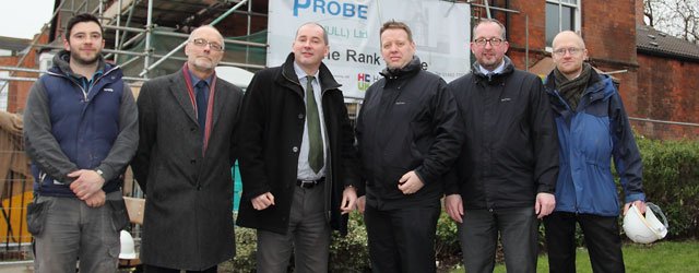 Minister For Empty Homes Visits Local Regeneration Projects