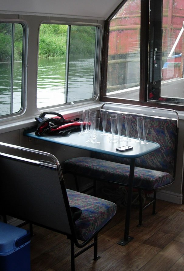 Bus Seats Take To The Water