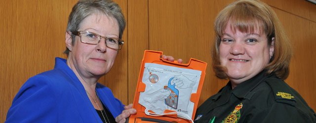 Council's Local Grants Fund Supports Community Public Access Defibrillators