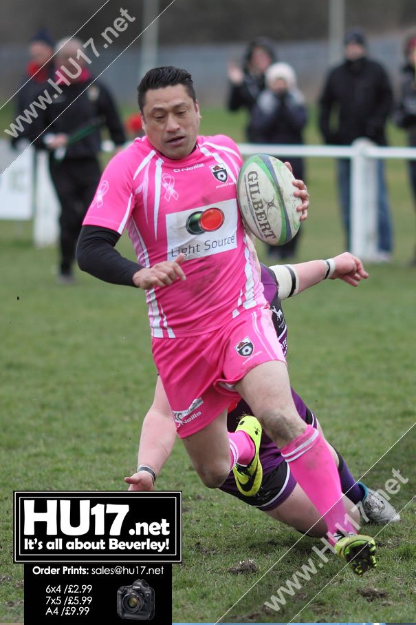 RUGBY UNION : A Pink Day For The Beavers