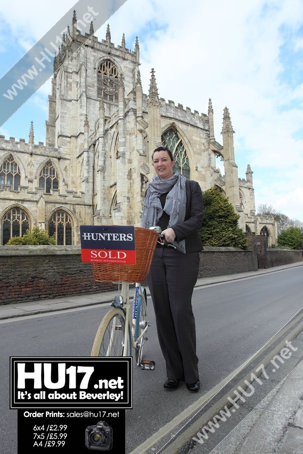 Hunters Estate Agents To Get On Their Bikes in Aid St Mary's Church