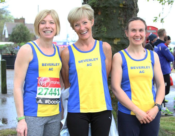 Great Beverley Performances At The London Marathon