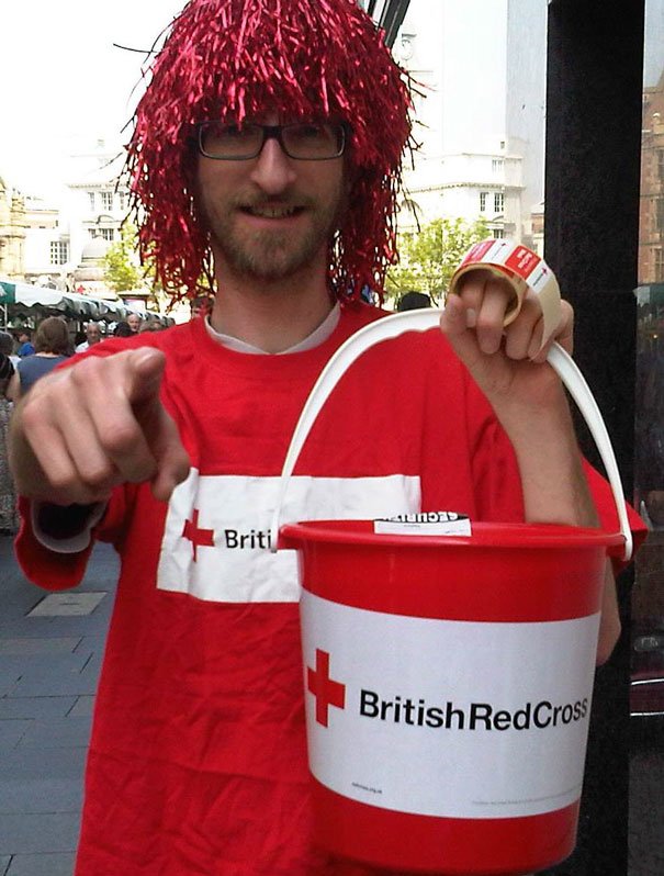 Wanted: Yorkshire Folk To Raise Buckets Of Money For The British Red Cross