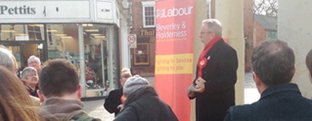 Parliamentary Candidates Turn Out To Launch Labour’s Local Government Manifesto For The East Riding