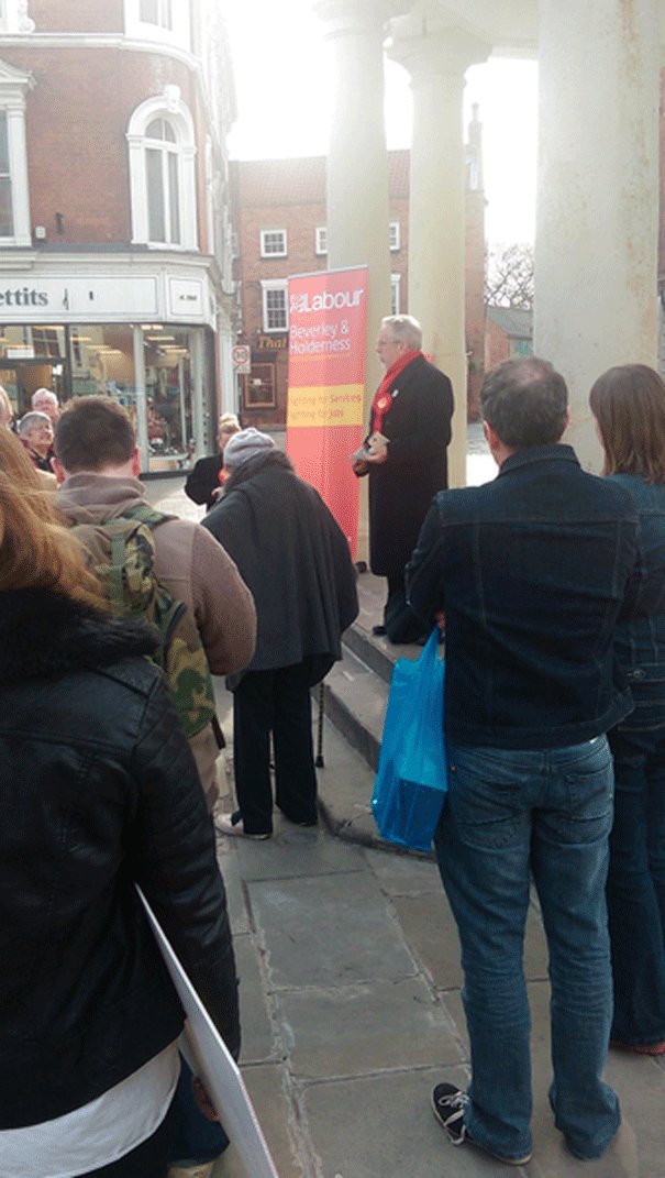 Parliamentary Candidates Turn Out To Launch Labour’s Local Government Manifesto For The East Riding