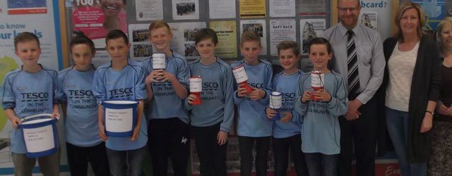 Beverley Town U12s Pack Bags For Cash At Tesco