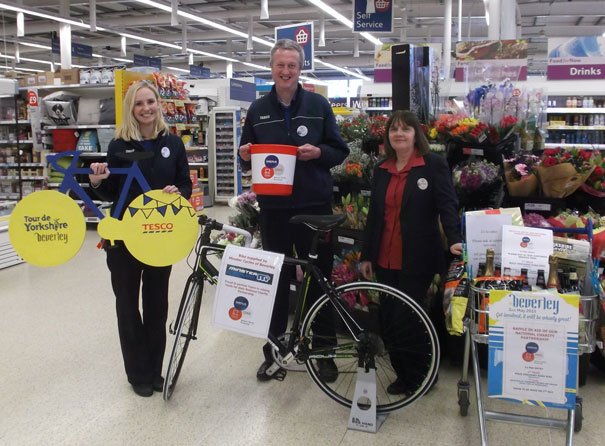 Tesco Beverley’s Charity Raffle Raises £742 For British Heart Foundation And Diabetes UK