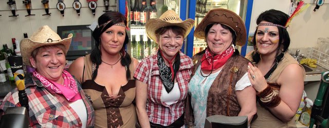 OUT & ABOUT: Cowboys & Indians @ The Moulders Arms