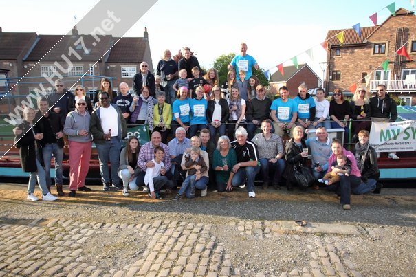 Walkers Sign Off Fund Raiser On The Beck