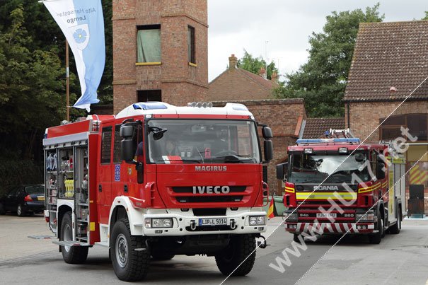 Beverley Firefighters Team Up With German Counterparts For Major Tradeshow