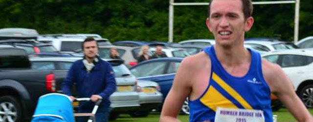 Timmy Davies Leads The Team At The Humber Bridge 10k