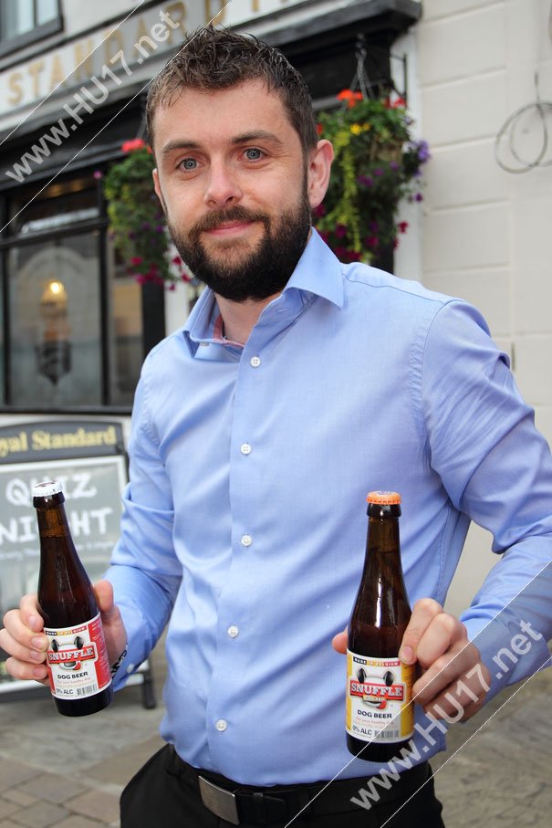 Snuffles Dog Beer Sold at The Royal Standard Beverley