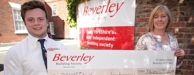 Beanstalk wins Beverley Building Society Charity of the Month