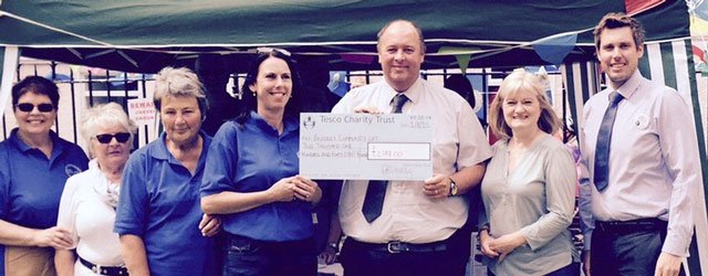 Beverley Community Lift Receives Donation From The Tesco