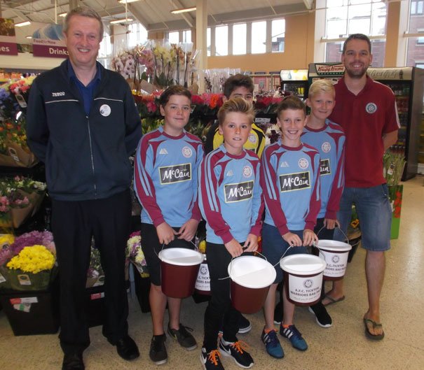 Warriors Bag Pack at Tesco Beverley Raises Over £250