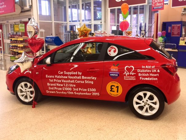 Tesco Beverley Raises Thousands Of Pounds For Good Causes