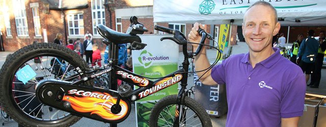 Bike Library Launched At St Nicholas School in Beverley