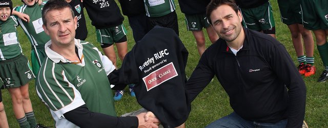 Beverley RUFC Thanks Quick and Clarke For Supporting Junior Rugby