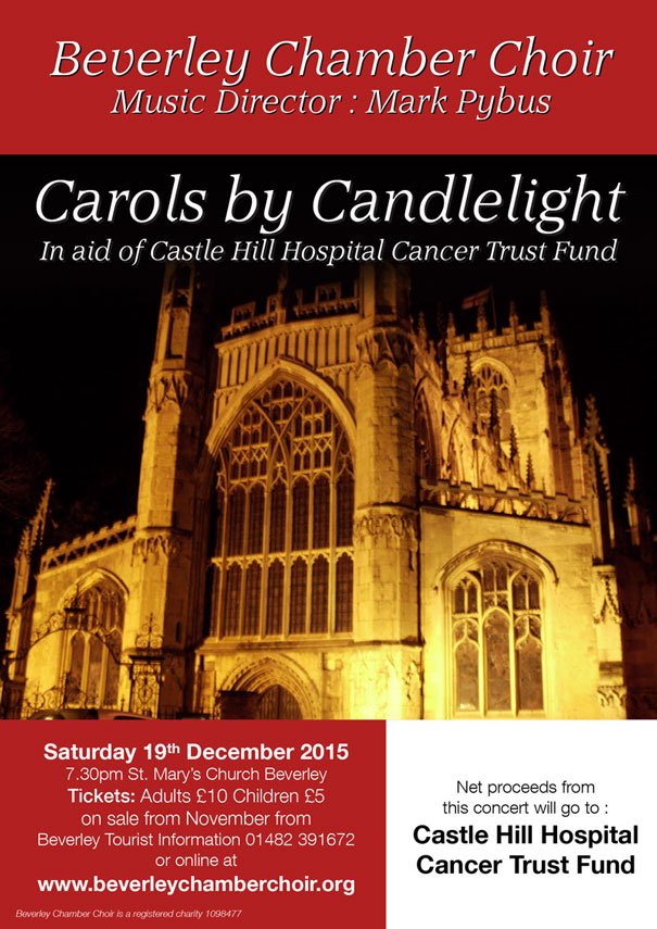 Candlelit Christmas Concert In Aid Of Cancer Charity