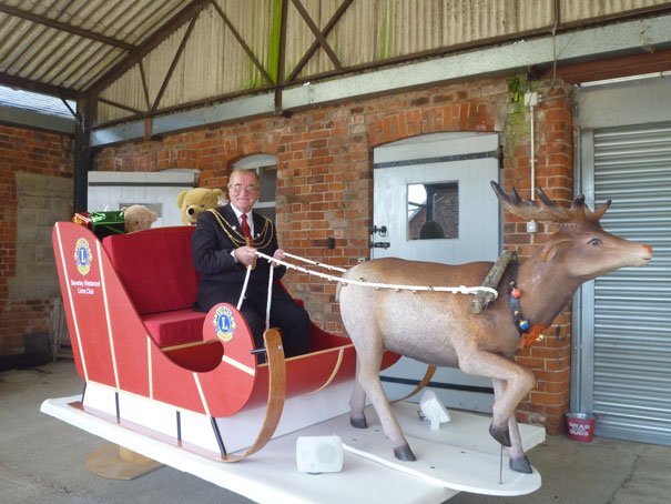 Lions sleigh Set To Bring Christmas Cheer To Beverley