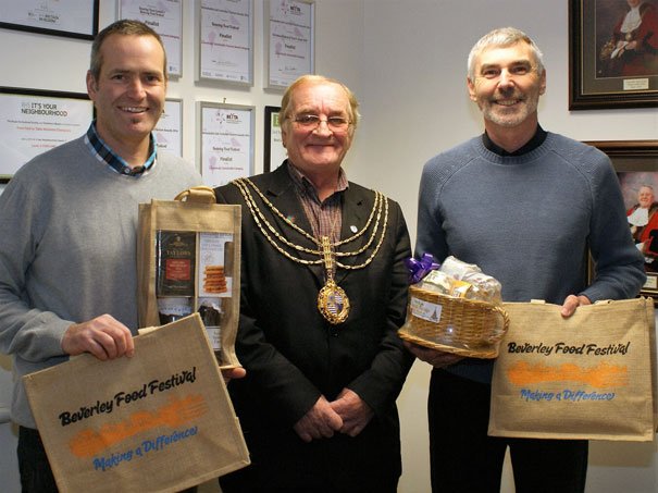 Lucky Winners Presented With Beverley Food Festival Prizes