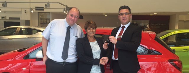 Is Evans Halshaw Beverley’s Charity Raffle Winner Happy - Of Corsa She Is!