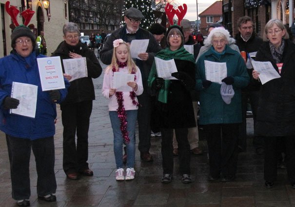 Beverley Quakers Carol Singers Raise Money For Charity