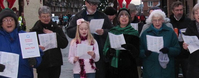 Beverley Quakers Carol Singers Raise Money For Charity