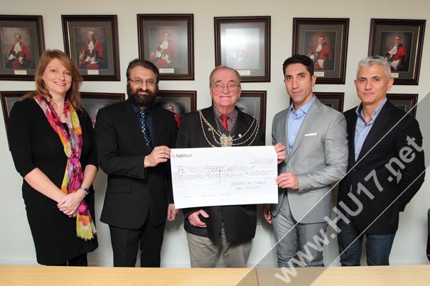 Ahmadiyya Muslim Association Donate £500 to Beverley