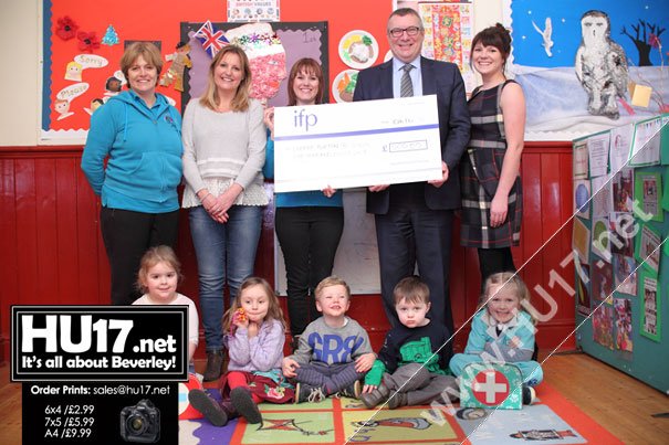 Cherry Burton Pre-School Gets Cash Boost From Local Firm