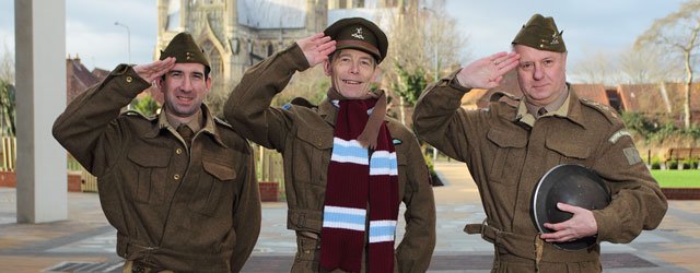 Flemingate Gets Into the Spirit Of Things To Mark Dad’s Army Film Launch