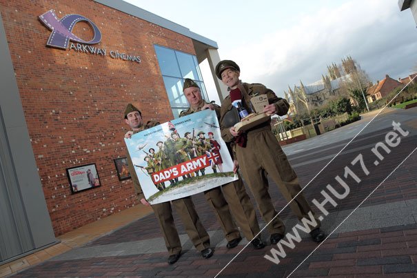 Flemingate Gets Into the Spirit Of Things To Mark Dad’s Army Film Launch