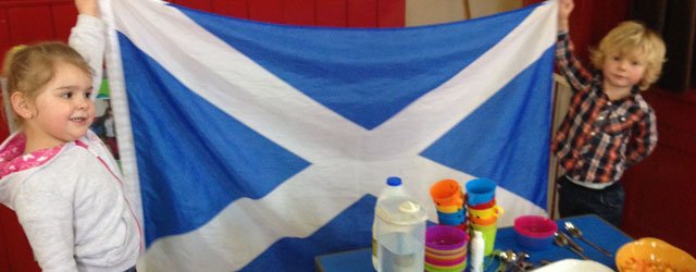 Burns Night Celebrations At Pre-School