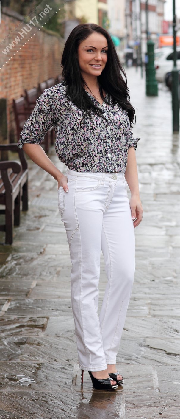 Pre-Loved White Trousers size 8 £25 Designer Top Size 8/10 £35.00