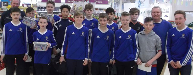 Tesco Fundraiser Raises Hundreds of Pounds For Local Club