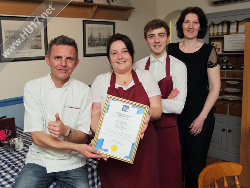 TC Patisserie in Beverley Win Good Food Award