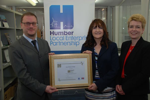 College First In East Riding To Achieve New Careers Advice Award