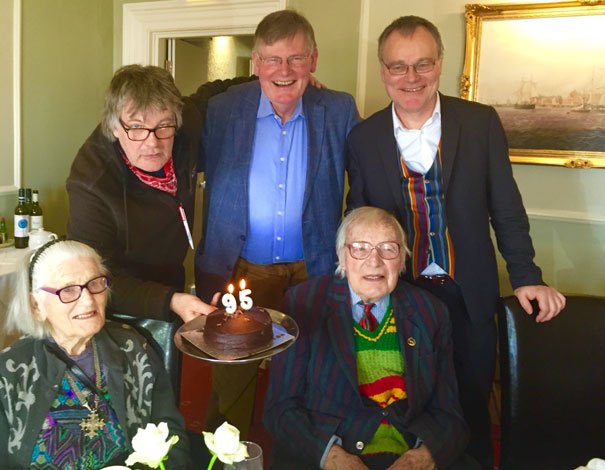 Paddy Sweeney Celebrates 95th Birthday