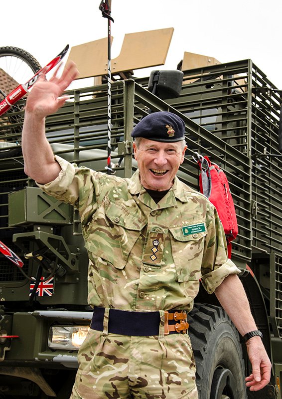 Colonel Rob Peacock Stands Down For The Final Time