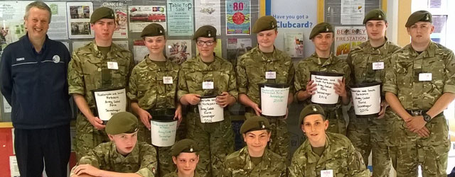 Army Cadets Raise Over £700 Packing Bags At Local Tesco Store